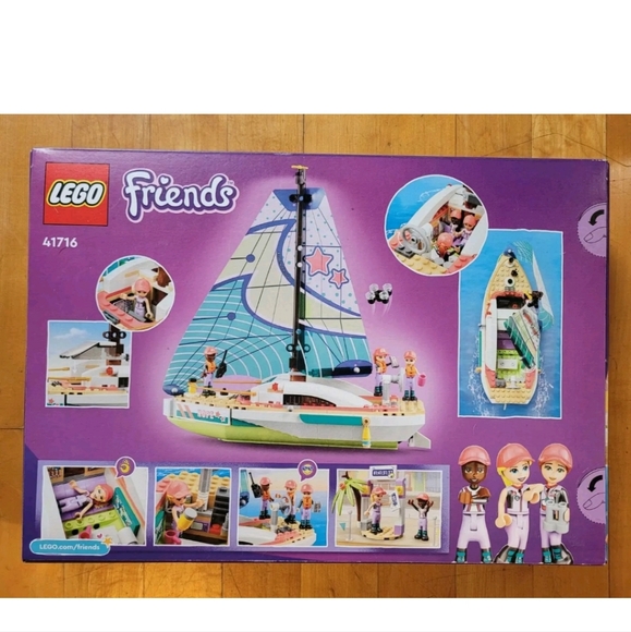 LEGO Friends Stephanie Sailing Adventure 41716 Retired OOP Building Kit *NEW - Picture 2 of 11
